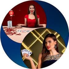 Antarmuka Teen Patti Habanero menampilkan kartu pemain dan dealer secara jelas